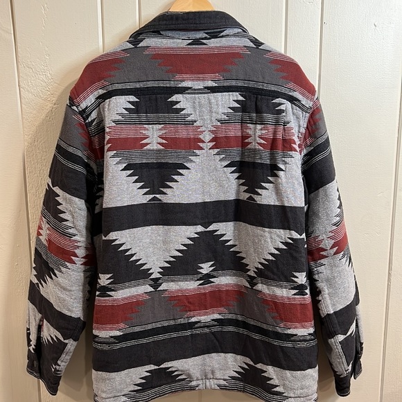 SONOMA MEN GREY QUILT LINED SHIRT JACKET - Picture 7 of 7